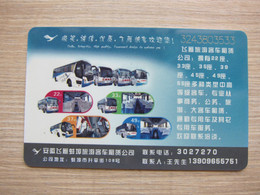 Bangbu City Student Monthly Bus Card - Unclassified