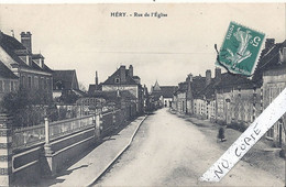 89 Yonne, Héry, Rue De L'Eglise - Hery