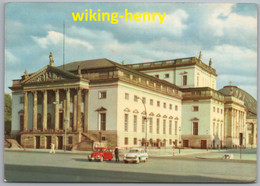 Berlin - Deutsche Staatsoper 9   Mit Wartburg 312/5 Campinglimousine Und VW Käfer - Mitte