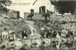 St Yriex * Vue Sur Le Lavoir Du Pont Las Bordas * Laveuses Lavandières - Saint Yrieix La Perche