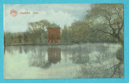 * Hamme (Oost Vlaanderen) * (Alphonse Anvers - Uitg. P. Dhain) Fund, Park, Parc, étang, Vijver, Lac, KLEUR, Rare, Old - Hamme