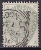 GB - 1883 - YVERT N° 82 OBLITERE - COTE = 200 EUR - Oblitérés