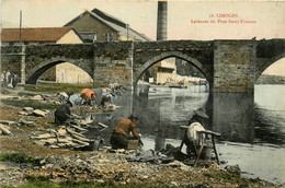 Limoges * Les Laveuses Au Pont De St étienne * Lavoir Lavandières - Limoges