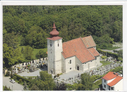 Niederösterreich Ak Petronell Carnuntum, Pfarrkirche Zur Heiligen Petronilla, Luftbild, Bezirk Bruck An Der Leitha - Bruck An Der Leitha