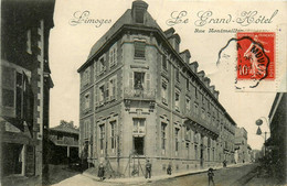 Limoges * Le Grand Hôtel * La Rue Montmailler - Limoges