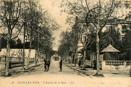 Juan Les Pins * Avenue De La Gare * Kiosque à Musique - Juan-les-Pins