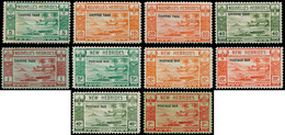 ** NOUVELLES-HEBRIDES - Taxe - 11/20, Complet, Les 2 Légendes (rousseurs Habituelles) - Sonstige & Ohne Zuordnung