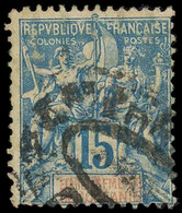 O OCEANIE - Poste - 6, Cachet Ovale "San Fransisco Col": 15c. Bleu - Gebraucht