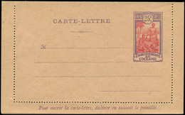 N OCEANIE - Entiers Postaux - CL8, Carte Lettre: 25c. Violet Et Rose - Sonstige & Ohne Zuordnung