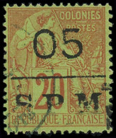 O SAINT PIERRE & MIQUELON - Poste - 8, 05 Sur 20c. De 1881 - Used Stamps