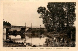 Bonneuil * Les Rives De La Marne * Pont Du Chemin De Fer Dans Le Village * Lavoir ? - Bonneuil Sur Marne