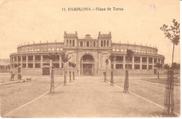 POSTAL     PAMPLONA  -NAVARRA  - PLAZA DE TOROS - Navarra (Pamplona)