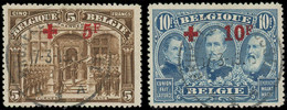O BELGIQUE - Poste - 162/63, Croix-Rouge 1918 - Sonstige & Ohne Zuordnung