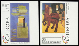 ** BELGIQUE - Poste - 2501/02, Non Dentelés: Europa 1993, Art - Sonstige & Ohne Zuordnung