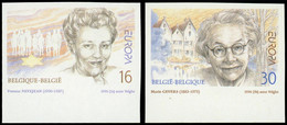 ** BELGIQUE - Poste - 2637/38, Non Dentelés: Europa 1996, Femmes - Sonstige & Ohne Zuordnung