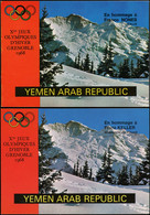 ** YEMEN - Poste Aérienne - Michel 706/09 En Livret, Complet: JO 1968 - Yemen