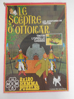 Hergé, 2 Boites PUZZLES TINTIN Le Sceptre D'Ottokar Avec L'oreille Cassée 1983 + Le Temple Du Soleil 1992........1B222 - Puzzels