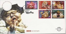 LETTRE FDC ANNEE 2002 -AFFRANCHIE N° 1928 A 1932  TB - FDC