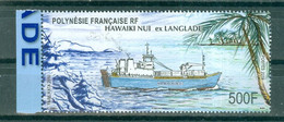POLYNESIE FRANCAISE - N° 1233** MNH  LUXE SCAN DU VERSO. Transport Maritime.. - Nuevos