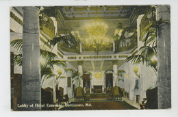 U.S.A. - BALTIMORE - Lobby Of HOTEL EMERSON - Baltimore
