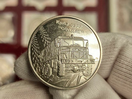 Ucrania Ukraine 10 Hryven The KrAZ-6322 “Soldier” 2019 Km New SC UNC - Oekraïne