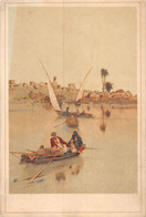 PL-T--GF-22-787 : TIRAGE LITHOGRAPHIQUE ILLUSTRATION DE  MAINELLA. NE A VENIZE. VUE D'EGYPTE ? - Estampes & Gravures