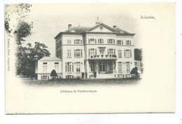 Schoten Schooten Château De Vordensteyn F. Hoelen, Phot. Cappellen N. 90 - Schoten