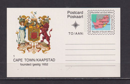 SOUTH AFRICA - 1996 Coat Of Arms Pre-Paid Postcard - Covers & Documents