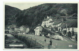 Devon  Postcard Mars Hill Lynmouth Sheppard Bros Rp Unused - Lynmouth & Lynton