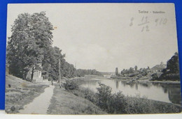 (T) TORINO  - ANIMATA -  VALENTINO - VIAGGIATA 1910 - Parchi & Giardini