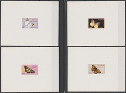 Sénégal 1993 / 1995 Mi. 1398 - 1401 Epreuve De Luxe Proof Faune Fauna Papillons Schmetterlinge Butterflies - Farfalle