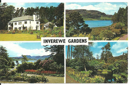 INVEREWE GARDENS - WESTER ROSS ROSS & CROMARTY WITH GOOD CARSPHAIRN - CASTLE DOUGLAS - KIRCUDBRIGHTSHIRE POSTMARK 1970 - Ross & Cromarty