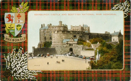 EDINBURGH CASTLE & SCOTTISH NATIONAL WAR MEMORIAL, Macdonald Tartan, Clan, Valentines Colourtone - Genealogy