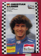 Carte Postale Christian Danner. Saison 1986-1987 De Formule 1. Championnat Du Monde - Sportler