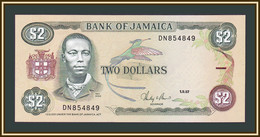 Jamaica 2 Dollars 1987 P-69 (69b.3) UNC - Jamaica