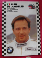 Carte Postale Elio De Angelis. Saison 1986-1987 De Formule 1. Championnat Du Monde - Sportsmen