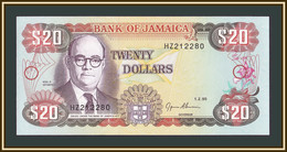 Jamaica 20 Dollars 1995 P-72 (72e) UNC - Jamaica