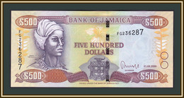 Jamaica 500 Dollars 2020 P-85 UNC - Jamaica