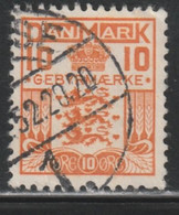 DANEMARK 946 // YVERT  30 (TAXE) // 1934-53 - Impuestos