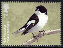 GB 2022 QE2 1st Migratory Birds Pied Flycatcher Umm ( 978 ) - Unused Stamps