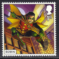 GB 2021 QE2 1st DC Comics Justice League Robin Umm SG 4577 ( C290 ) - Unused Stamps