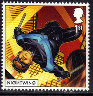 GB 2021 QE2 1st DC Comics Justice League Nightwing Umm ( C500 ) - Unused Stamps