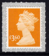 GB 2019 QE2 £3.60 Yellow Orange Machin Umm SG U2971 ( B729 ) - Machins
