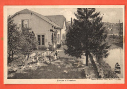 ZPR-18  Yverdon RARE Crèche D'Yverdon ANIME Circulé Avec Cachet Militaire   James Perret  Photo - Yverdon-les-Bains 