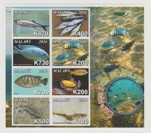 Malawi 2016 Endemic Fish Poissons Fische Fauna Faune Marine MNH** - Fische