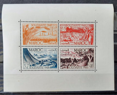 Maroc 1949 BF1 **TB Cote 52€ - Blocchi & Foglietti