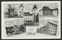 JULICH - Collage More Pictures - Old Postcard (see Sales Conditions) 06507 - Juelich