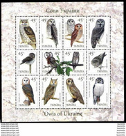 2861  Owls - Hiboux - Ukrania 2003 - MNH - 2,75 - Owls