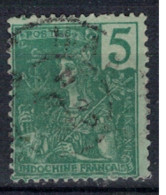 INDOCHINE     N°  YVERT :   27 ( 3 )    OBLITERE       ( Ob   10/14 ) - Used Stamps