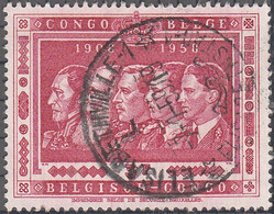 BELGIAN CONGO  SCOTT NO 302   USED   YEAR  1958 - 1947-60: Used